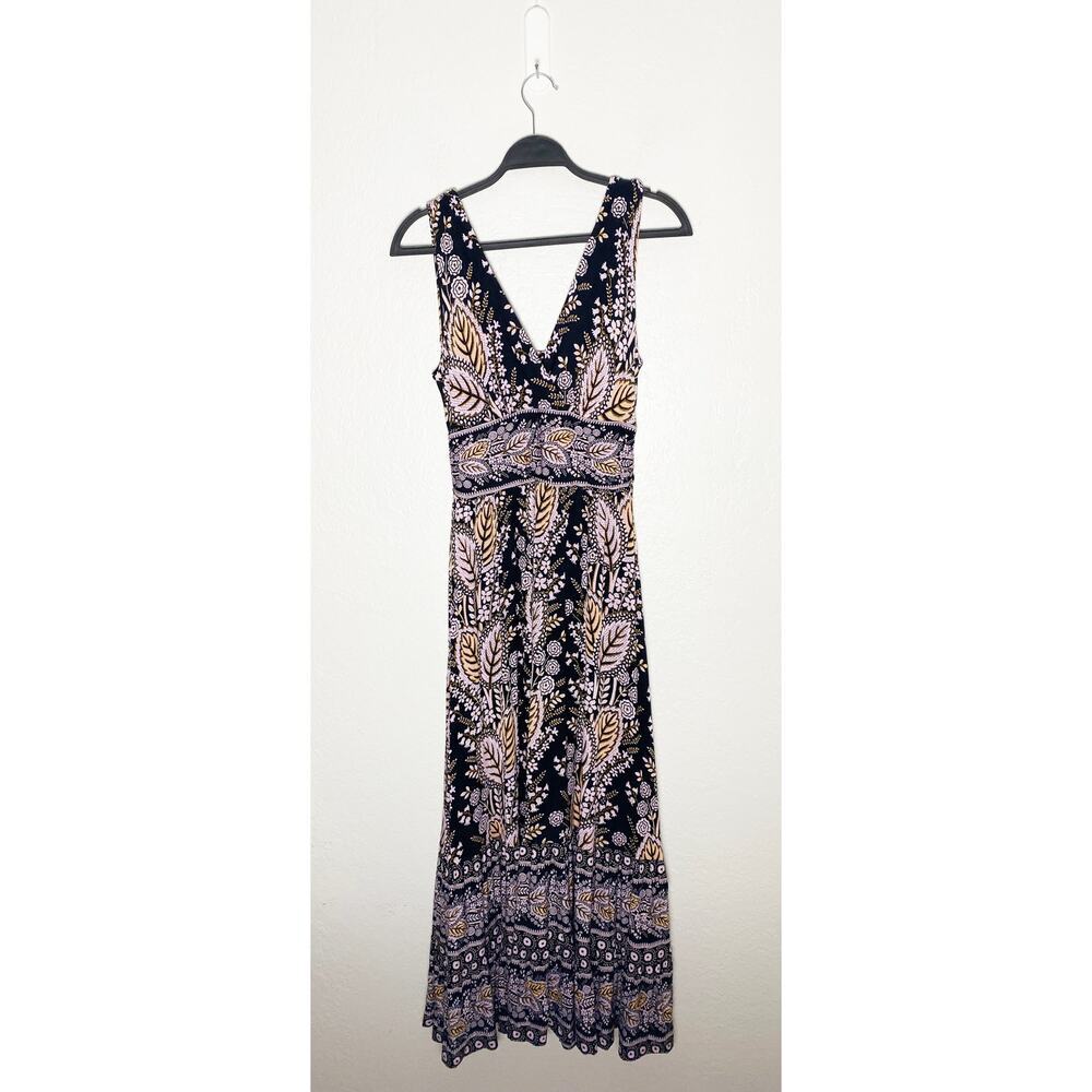 Maeve X Anthropologie Giulietta Tiered Maxi Full Length Dress Floral Sleeveless - Picture 5 of 14